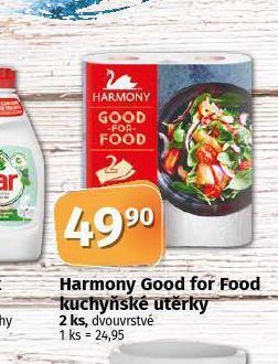 Coop Harmony kuchyňské utěrky nabídka