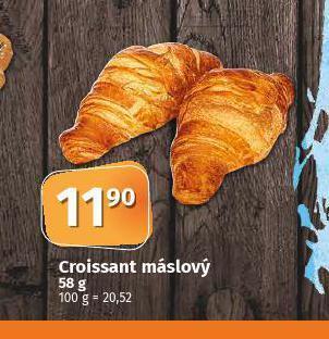Coop Croissant máslový nabídka