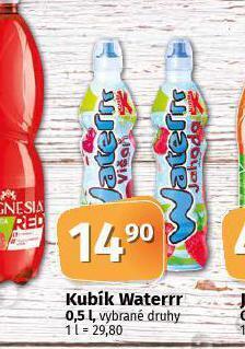 Coop Kubík waterrr nabídka