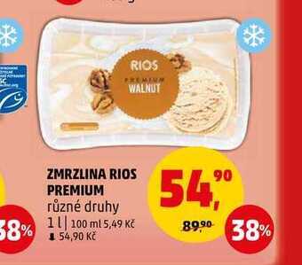 Penny Market Zmrzlina rios premium, 1 l nabídka