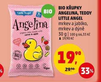 Penny Market Bio křupky angelina, teddy little angel, 30 g nabídka