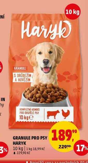 Penny Market Granule pro psy haryk, 10 kg nabídka