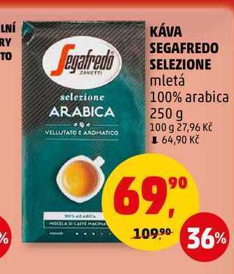 Penny Market Káva segafredo selezione mletá 100% arabica, 250 g nabídka