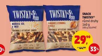 Penny Market Snack twistky, 160 g nabídka