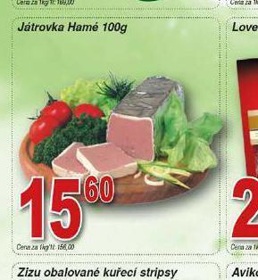 Hruška Játrovka hamé nabídka