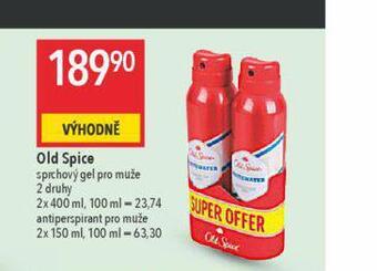 Globus Old spice sprchový gel nabídka