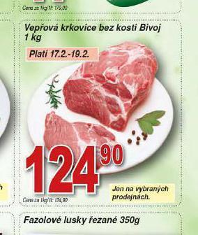 Hruška Vepřová krkovice bez kosti nabídka