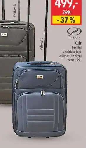 Globus Kufr textilní s nabídka