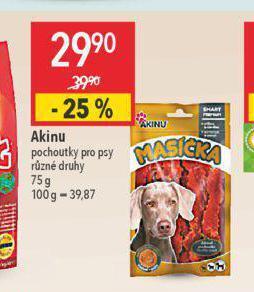 Globus Akinu pochoutky pro psy nabídka