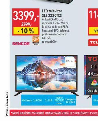 Globus Led televizor sencor 80 cm nabídka