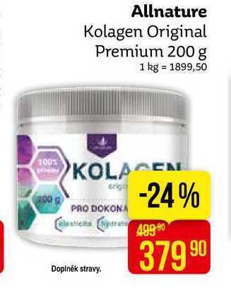 Teta Allnature kolagen original premium 200 g nabídka