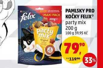 Penny Market Pamlsky pro kočky felix,* 200 g nabídka