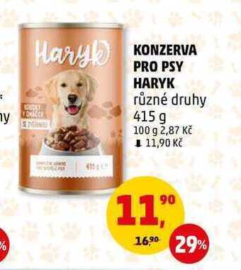 Penny Market Konzerva pro psy haryk, 415 g nabídka