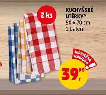 Penny Market Kuchyňské utěrky, 2 ks nabídka