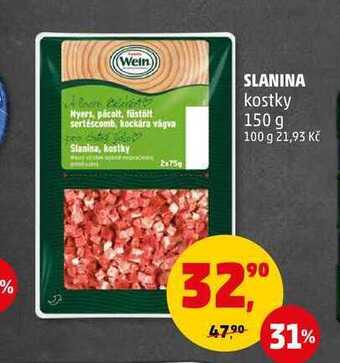 Penny Market Slanina kostky, 150 g nabídka
