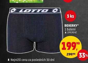 Penny Market Boxerky, 3 ks nabídka