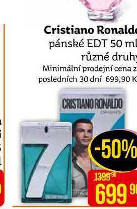 Teta Cristiano ronaldo pánské edt 50 ml nabídka