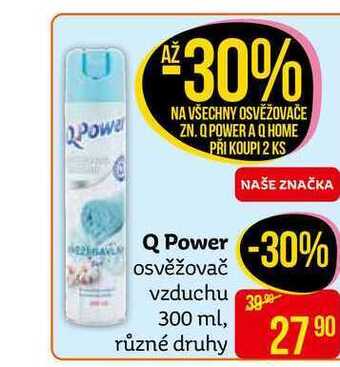 Teta Q power osvěžovač vzduchu 300 ml nabídka