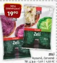 Coop Coop zeli kysané, červené nabídka