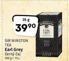 Coop Tea earl grey černý čaj 35g nabídka