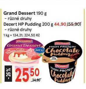 Ehrmann grand dessert 190 g