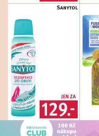 Rossmann Sanytol nabídka