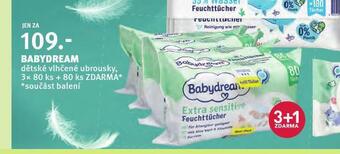 Rossmann Babydream vlhlčené ubrousky nabídka
