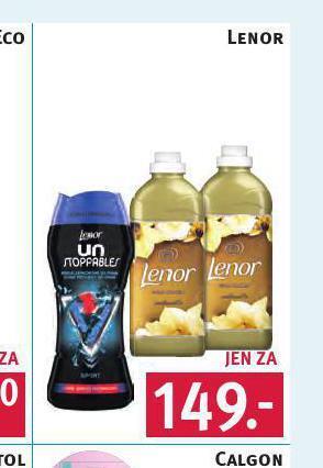 Rossmann Lenor aviváž, perličky nabídka
