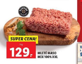 Lidl Mleté maso mix xxl nabídka