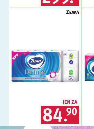 Rossmann Zewa deluxe toaletní papír nabídka