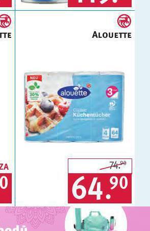Rossmann Alouette kuchyňské utěrky nabídka