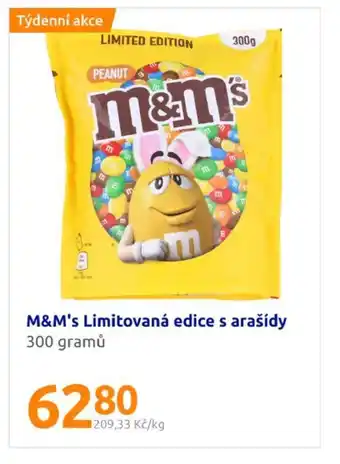 Action M&M´s limitovaná edice s arašídy 300g nabídka