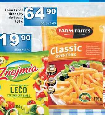 Jip Farm frites hranolky do trouby 750 g nabídka