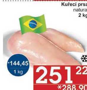 Jip Kuřecí prsa natural, 2 kg nabídka