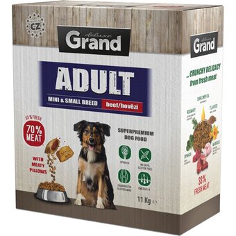 Rohlik.cz Grand deluxe adult mini & small breed granule pro psy s hovězím nabídka