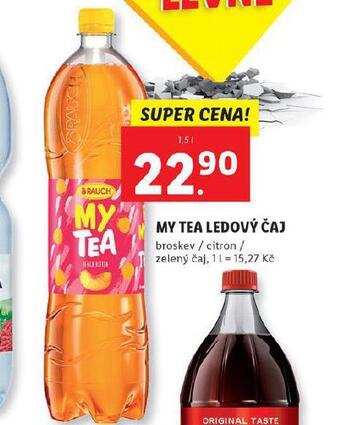 Lidl My tea ledový čaj nabídka