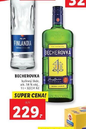 Lidl Becherovka nabídka