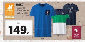 Lidl Pánské triko nabídka