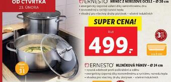 Lidl Hrnec z nerezové oceli 20 cm nabídka