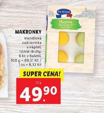 Lidl Makronky nabídka