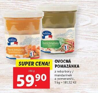 Lidl Ovocná pomazánka nabídka