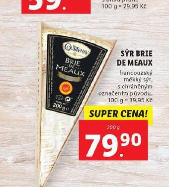 Lidl Sýr brie de meaux nabídka