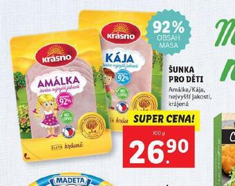 Lidl Šunka rpo děti nabídka