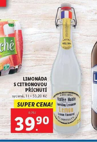 Lidl Limonáda s citronovou příchutí nabídka