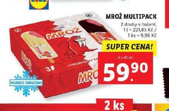 Lidl Mrož multipack nabídka