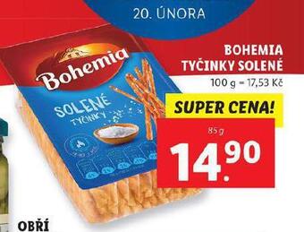Lidl Bohemia tyčinky solené nabídka