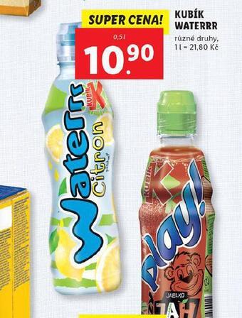 Lidl Kubík waterrr nabídka