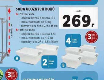 Lidl Sada úložných boxů nabídka