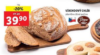 Lidl Víkendový chléb nabídka
