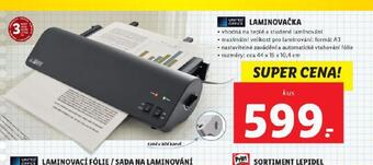 Lidl Laminovačka nabídka